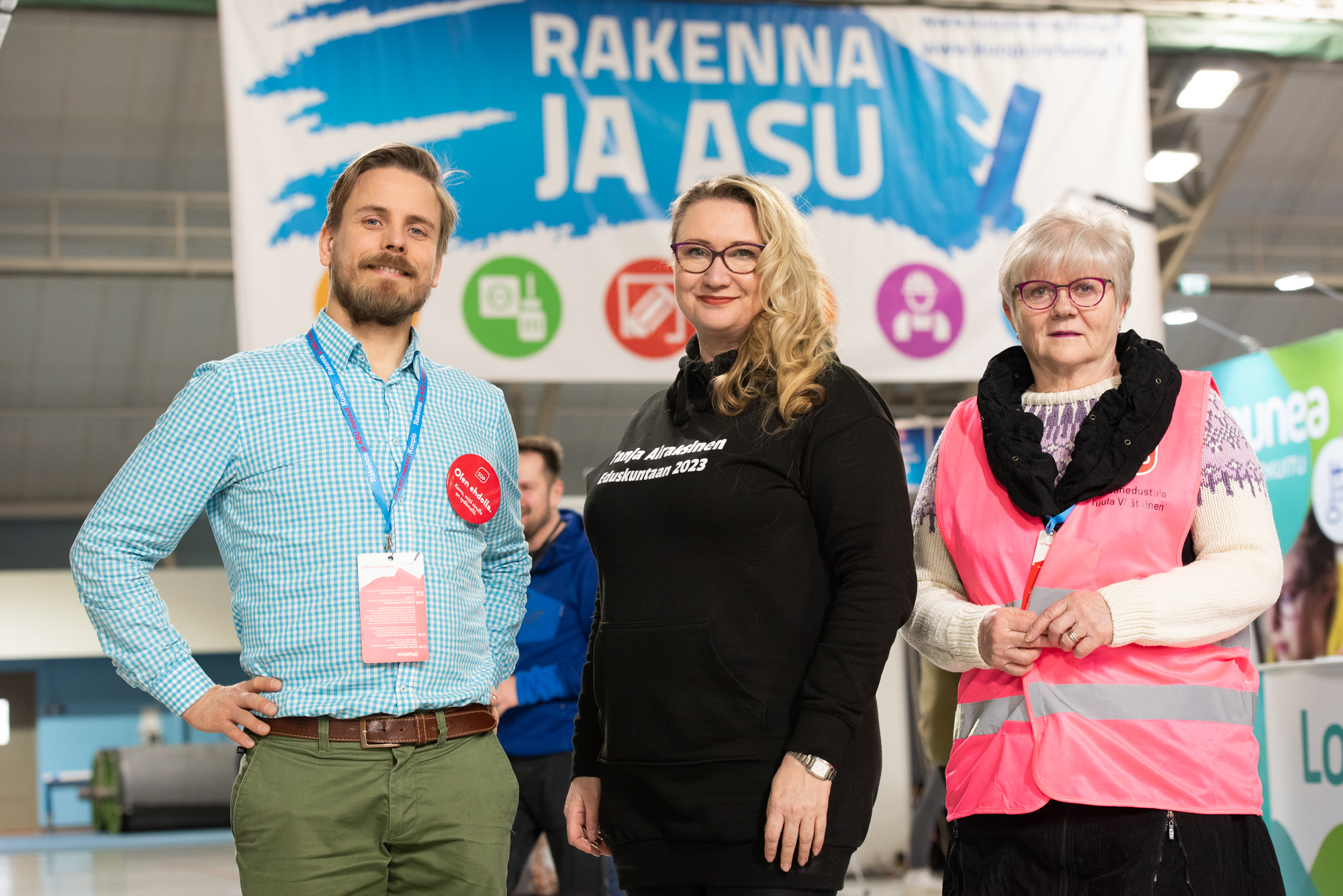 Rakenna ja asu – messut Kuopiossa 25.-26.2.2023. Kuvat Esko Koistinen.